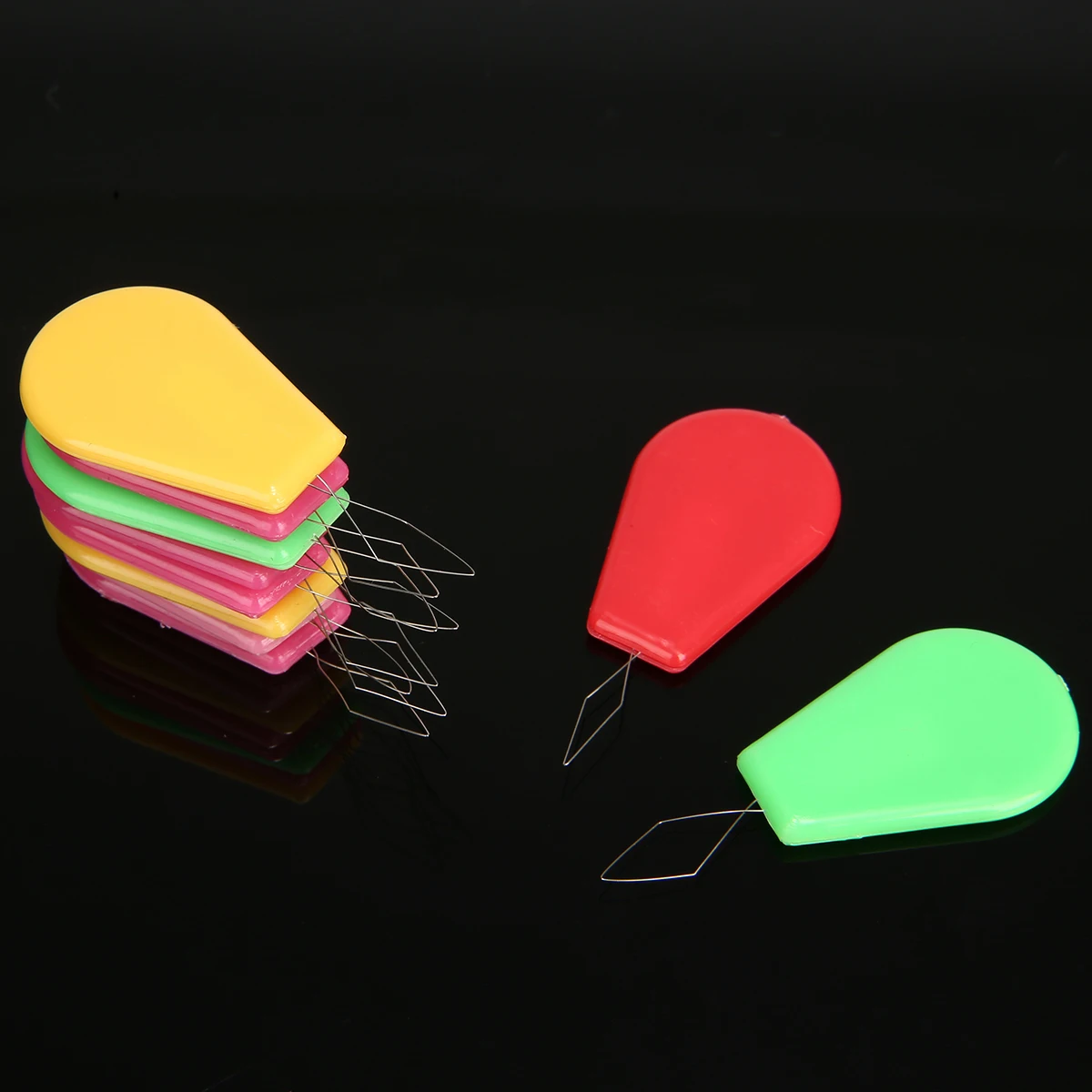 20pcs Needle Threader Stitch Insertion Tool for Hand Machine Sewing Needle Inserter Sew Easy Automatic Needle Threader