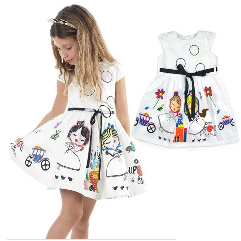 

Girls dress girls clothes children tutu princess dresses for girls party kids summer dress