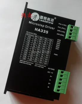 

Free shipping 1pc New Leadshine stepper driver HA335 2-phase stepper motor drives 30VDC 3.5A Stepping Driver