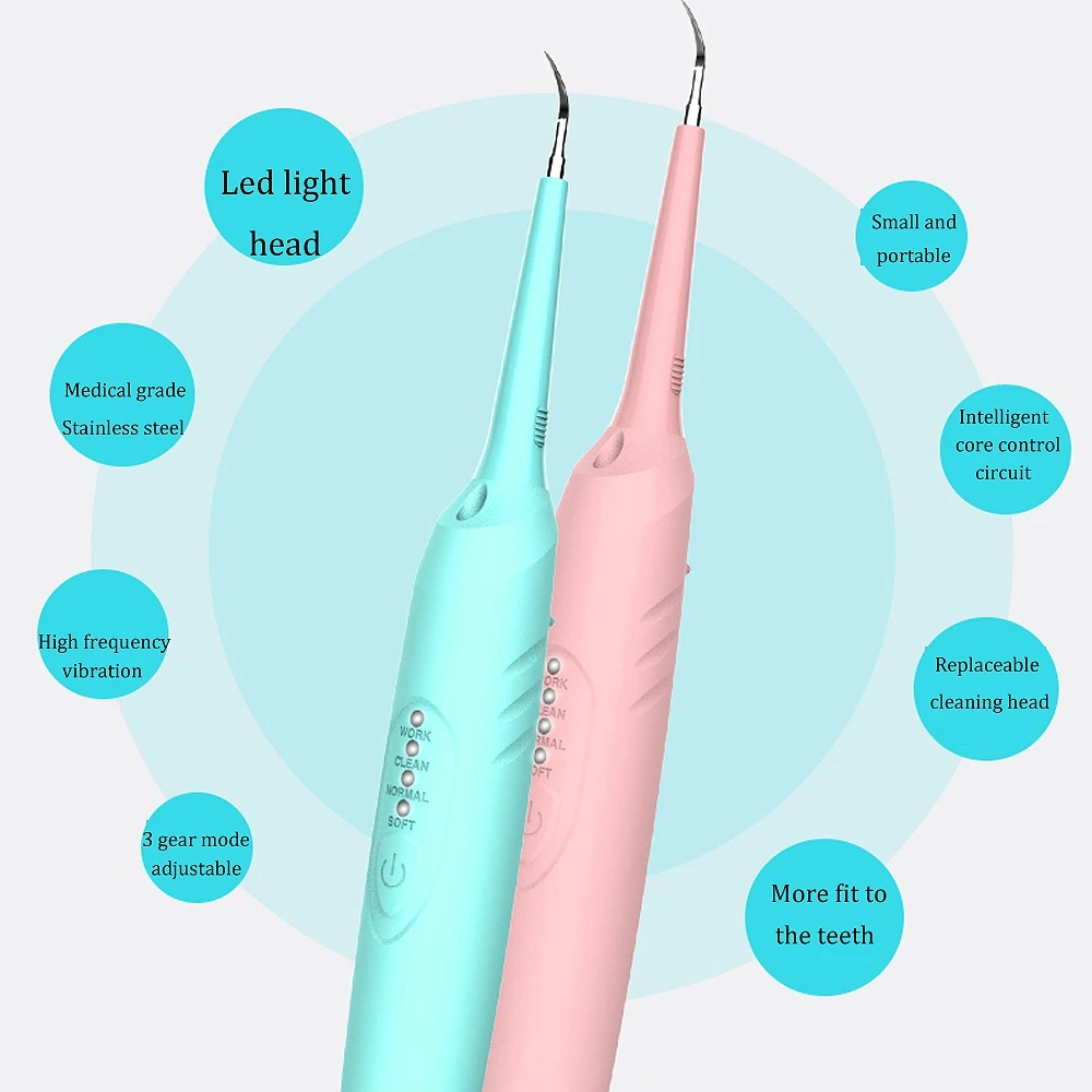 Новое отбеливание зубов полости рта для домашнего использования зубной налет s инструмент для масштабирования зубной налет для удаления зубной утвари Чистящая машинка