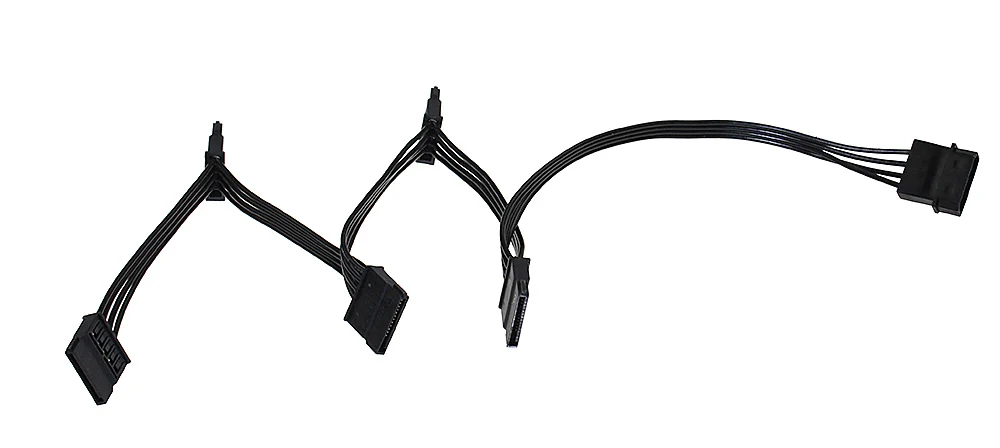 10 قطعة ide 4pin إلى 5 sata 15 دبوس السلطة الخائن خط pc الطاقة تحويل خط القرص الصلب إمدادات الطاقة محول