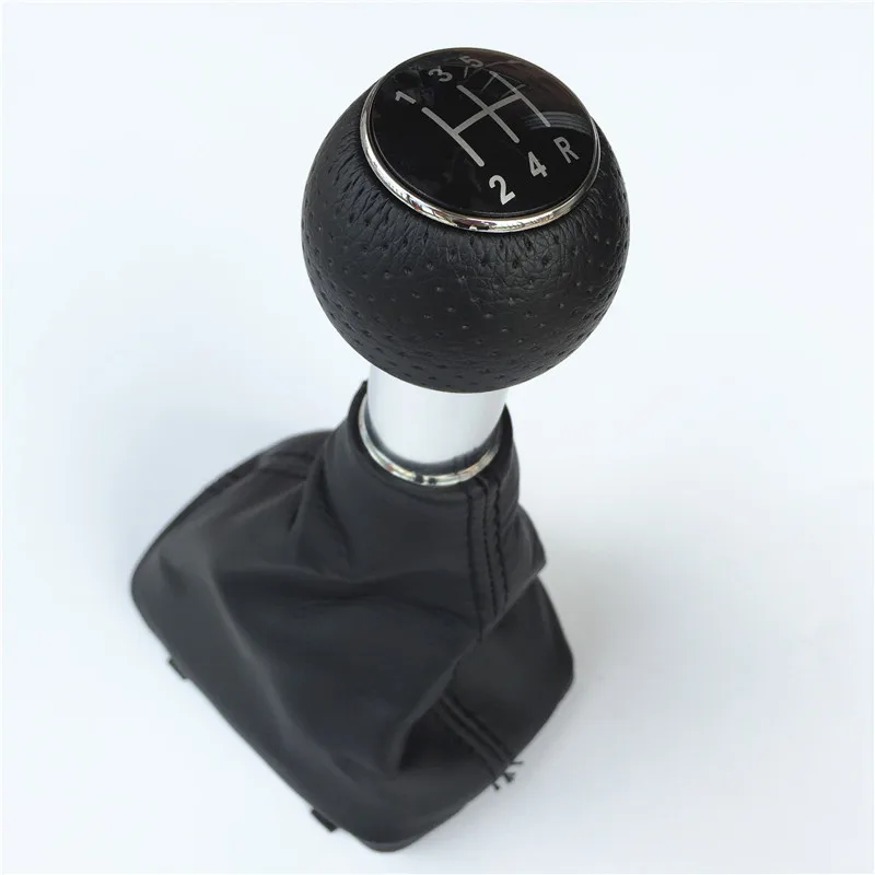 Newbee для Audi A3 S3 2001-2003 1 2 3 4 5 R скоростной автомобильный Стайлинг ручной рычаг переключения передач палка с Gaiter Boot Cover 12 мм