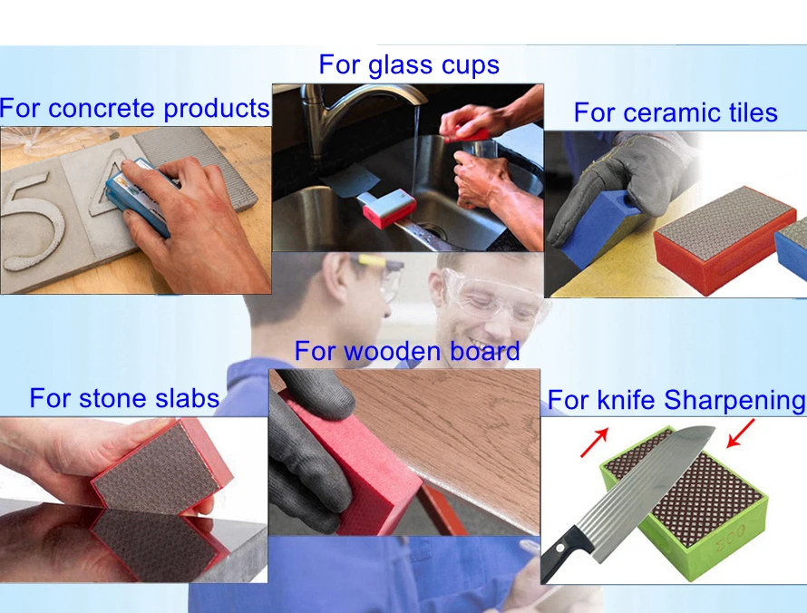 diamond hand pad