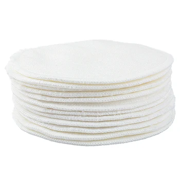 

12Pcs Washable Breathable Absorbent Breast Pads Anti-overflow Maternity Nursing Pads with Zipper Laundry Bag