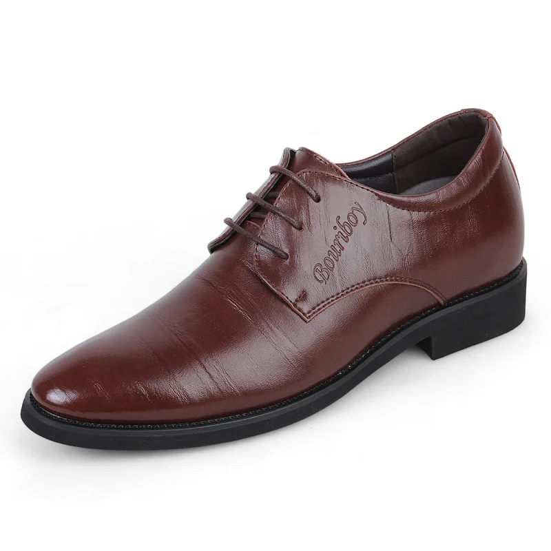 

Genuine Leather Casual Men Shoes Fashion Men Flats Round Toe Comfortable Office Men Dress Shoes C4