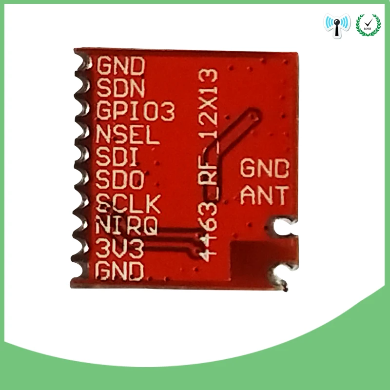 2pcs 433MHz RF module 4463 chip Long Distance communication Receiver and Transmitter SPI IOT and 2pcs 1 2pcs 433MHz RF module 4463 chip Long Distance communication Receiver and Transmitter SPI IOT and 2pcs 5