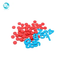 Деревянный Монтессори учебное обслуживание подсчет цифровой торга chipEducation игрушки строительные интеллект блоки