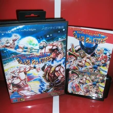 MD games card-Saturday Night Slam Masters Япония чехол с коробкой и руководство для MD MegaDrive Игровая приставка 16 бит MD card