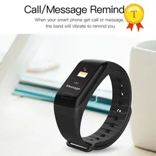 Лучшие продажи спортивный смарт-браслет напоминание о звонке шаг Пульс монитор сердечного ритма Монитор кислорода в крови smartband