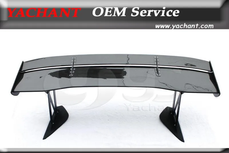 Carbon Fiber GT Wing Rear Spoiler Fit For 96 00 Evolution EVO 4 6 VTX