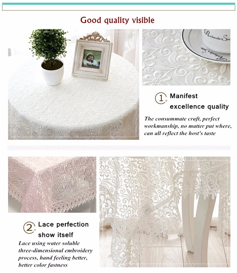 Белая Кружевная салфетка на свадьбу, прозрачная скатерть для стола, вышитая скатерть, чайная скатерть, домашний декор для стола, микроволновая печь