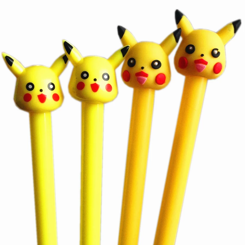 

36pcs/lot Cute Yellow Spirit design 0.38mm black ink Gel pen DIY Office and Study Stationery Gift for Kids