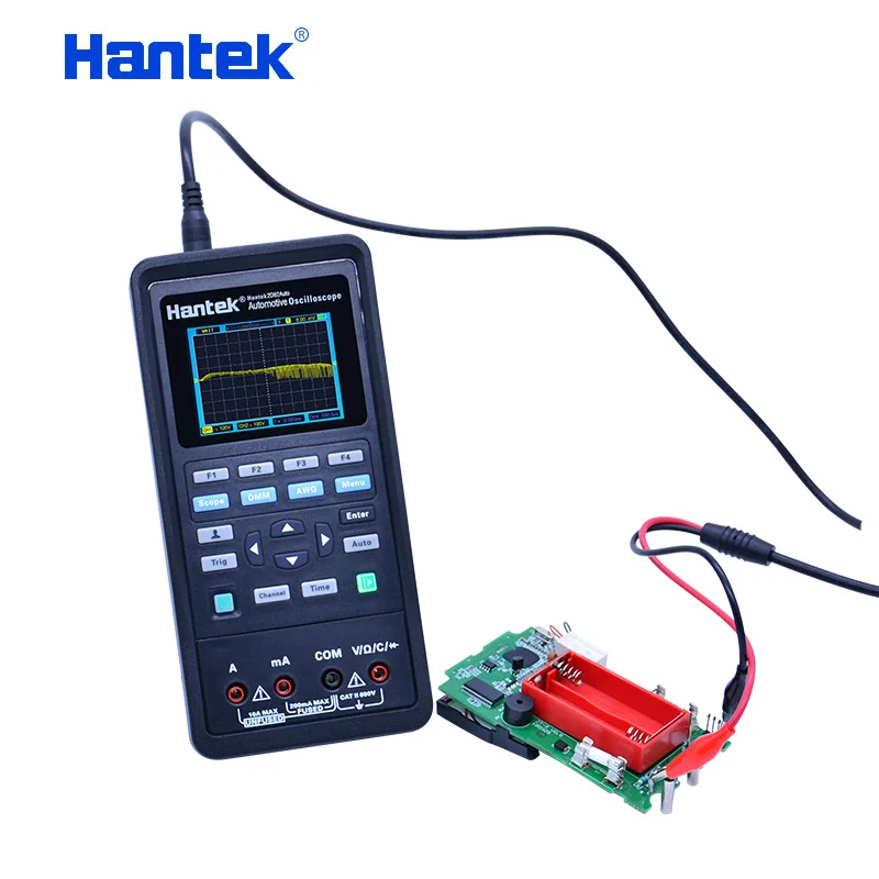 Цифровой автомобильный осциллограф Hantek2D82AUTO + мультиметр источник сигнала