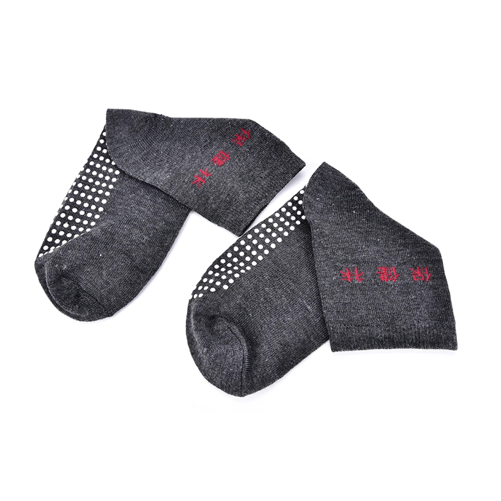 

1Pair oot Massage Automatic Heat Ankle Sock FFar infrared Anti Cold Tourmaline Socks Free Size Foot Care Supports