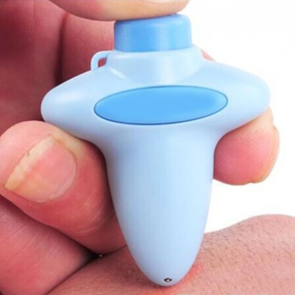 

Useful Home Portable Quartz Crystal Soothe Pain Relief Treatment Mosquito Bites Skin Care Safe Mini Itch Remover Easy Operate