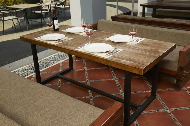 País de américa mesa de comedor de madera simple combinación de ... País de américa mesa de comedor de madera simple combinación de ...