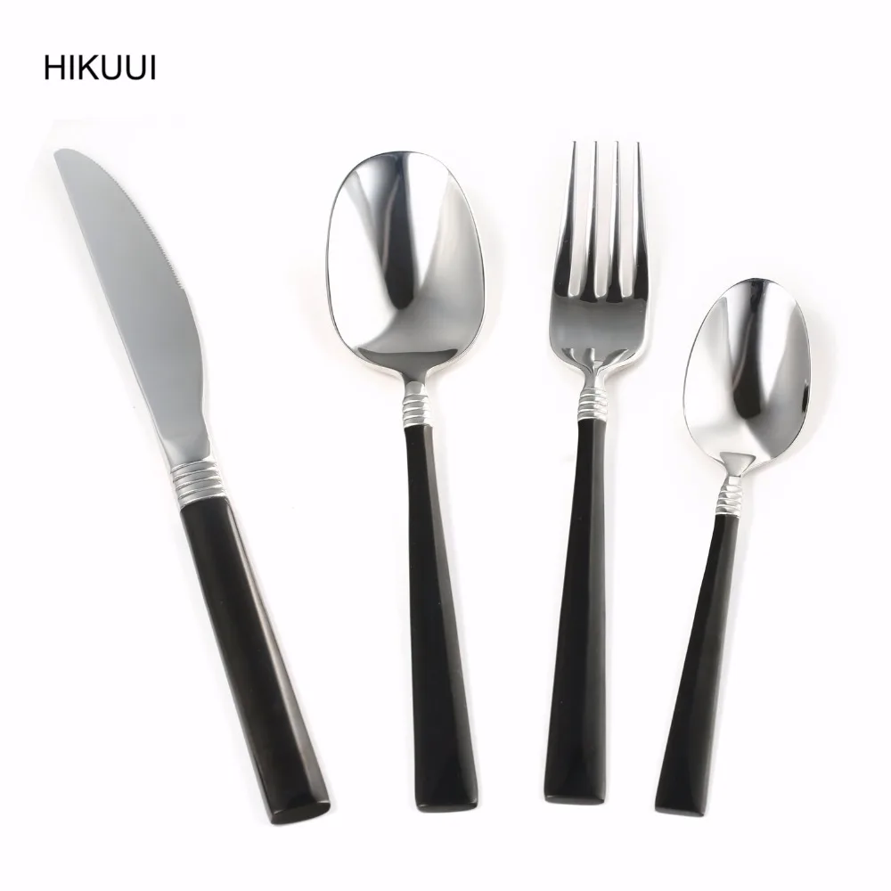 Popular Black Flatwarebuy Cheap Black Flatware Lots From China - Pcs High Grade Stainless Steel Black Cutlery Set Flatware Mirrorpolished Knife Fork Cutlery Set Western Food Tableware popular black flatwarebuy cheap black flatware lots from china - pcs high grade stainless steel black cutlery set flatware mirrorpolished knife fork cutlery set western food tableware