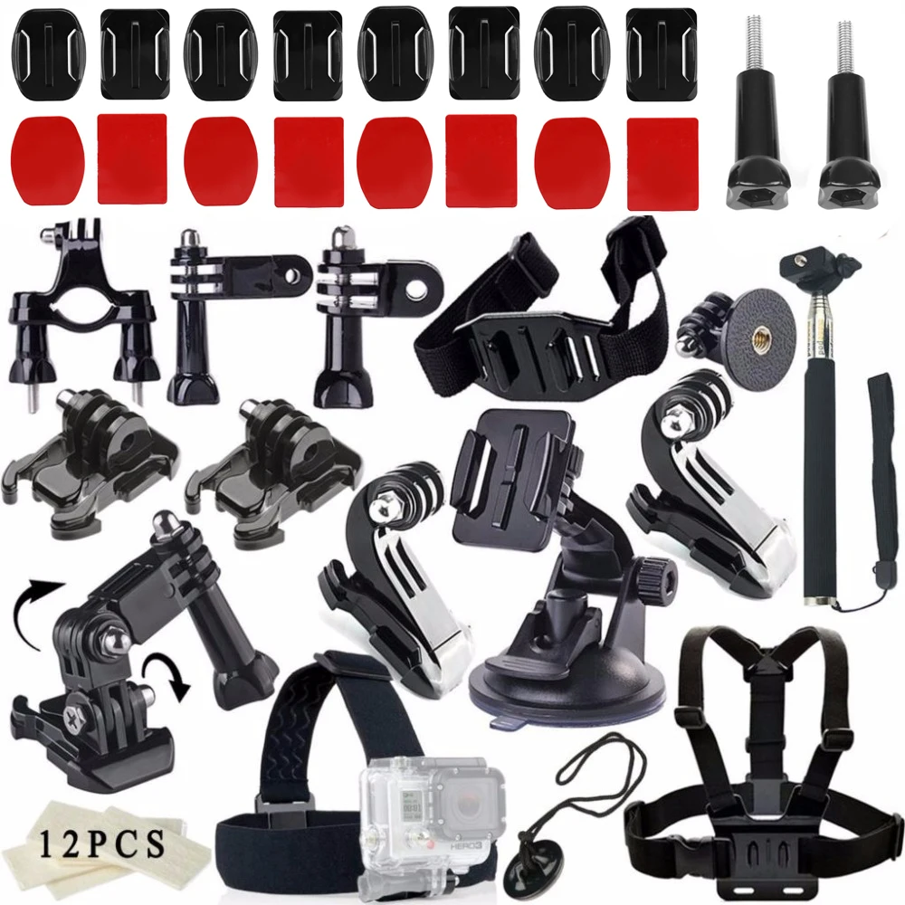 SHOOT font b Action b font font b Camera b font Accessories Set For GoPro Hero