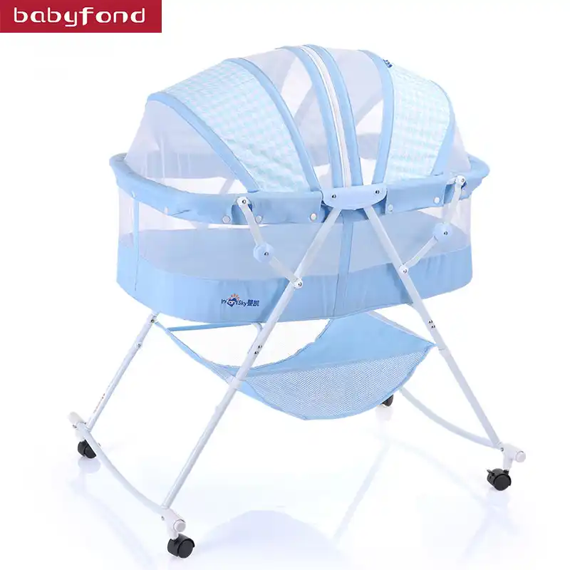 folding baby cradle
