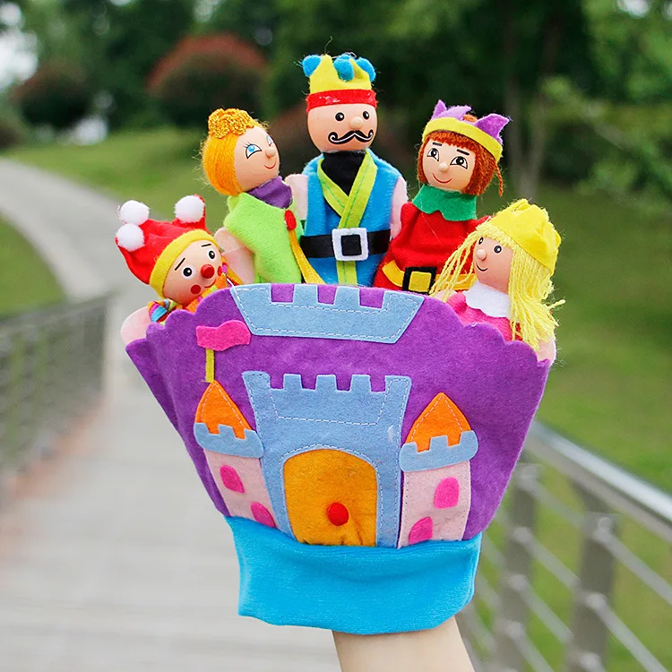 

Ant Bedtime Story Toy Five-fingered Glove Parent-child Interaction Forest Animal Fairy Tale Princess Princess Doll