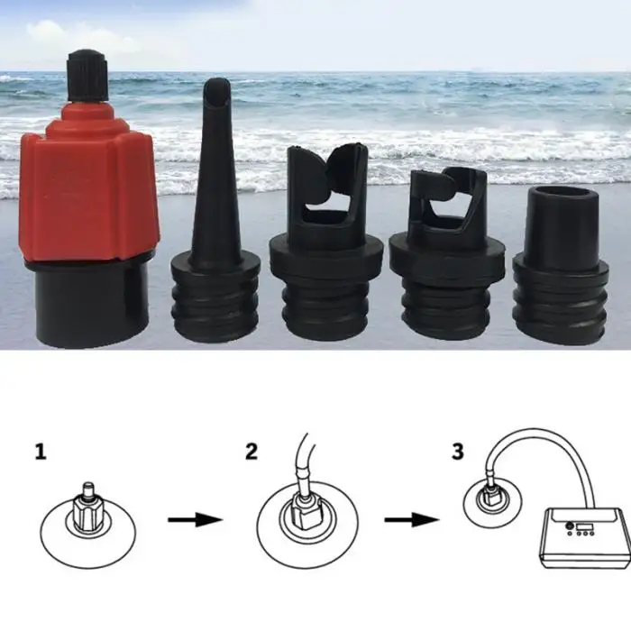 Высокий многофункциональный адаптер клапана для каяк резиновая лодка SUP DOG88