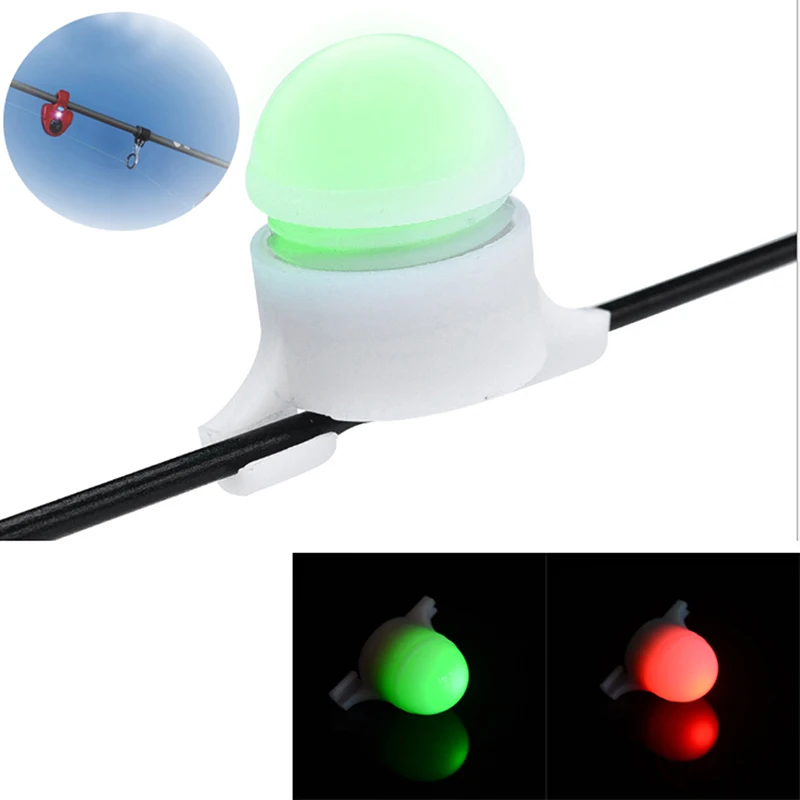 

Waterproof 2 in 1 Night Flashing LED Signal Light + CR1225 button cell battery Outdoor LED Electronic Fishing Bell Bite Alarm