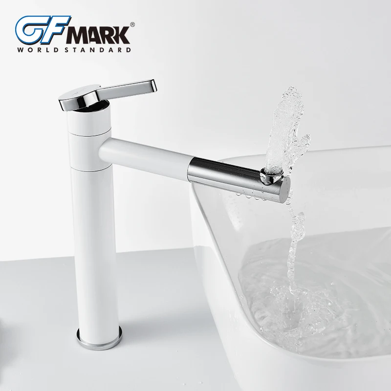 Вращающаяся насадка GFmark смеситель для раковины латунный Смеситель воды кран