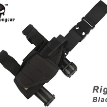 EmersonGear Tornado универсальная тактическая кобура бедра кобура правая и левосторонняя кобура для всего пистолета черный EM6207