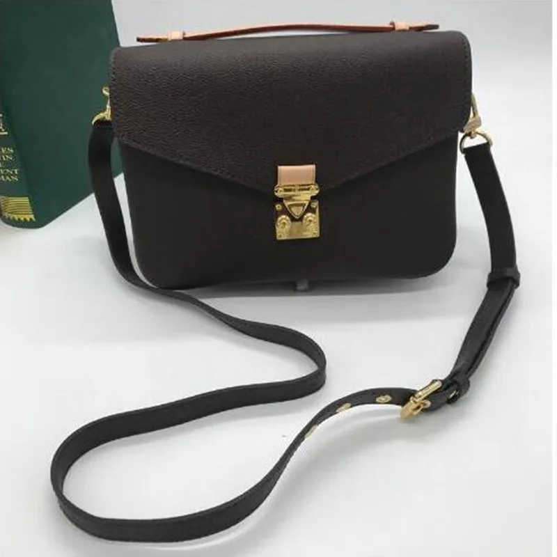 

New luxury women messager bag high quality canvas monogram pochette metis speedy SOHO bag can add hot stamp