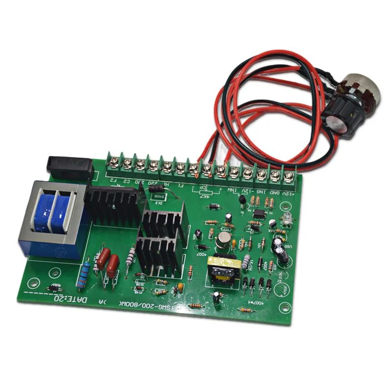 220V permanent DC motor speed control board 1HP controller 750W