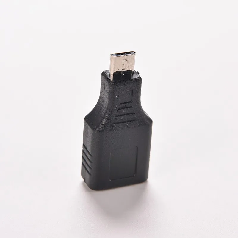 1 шт. черный F/M USB 2 0 A мама к Micro B 5 контактный штекер хост адаптер OTG конвертер