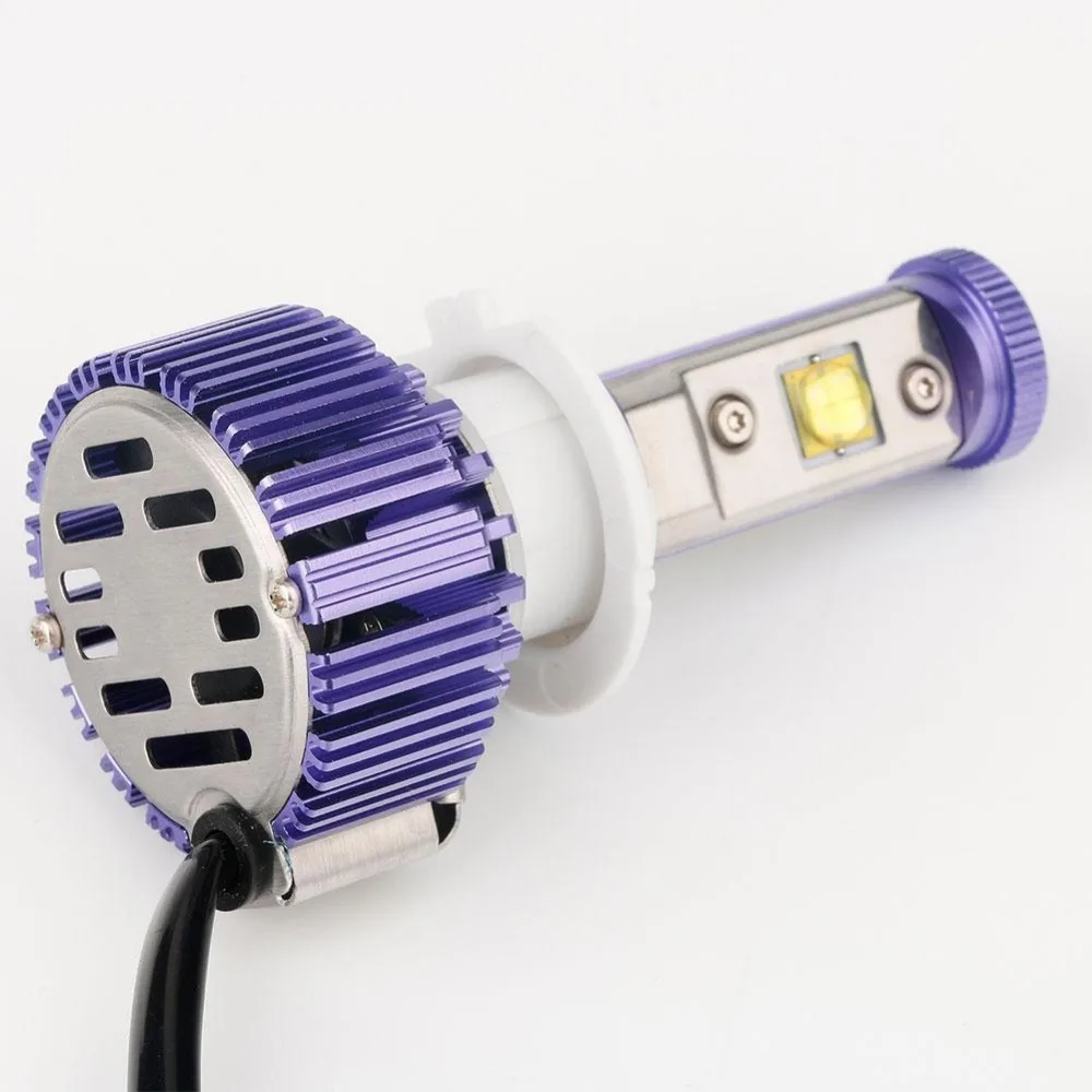 

Vehemo 2PCS Super Bright Car Headlights 3,000LM/30W H7 Auto Front Bulb Automobile Headlamp 6000K Car Lighting DC 8-48 V
