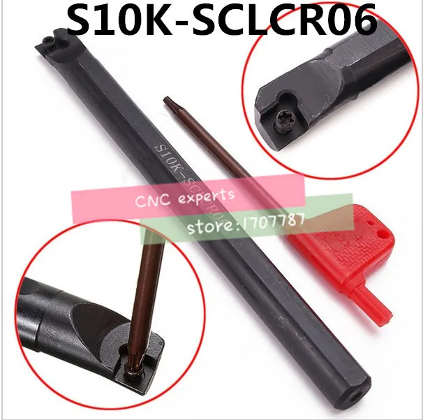 

S10K-SCLCR06 Boring Bar,Internal turning tool,CNC turning tool holder,Lathe cutting tool,boring bar for CCMT060202/04/08 Inserts
