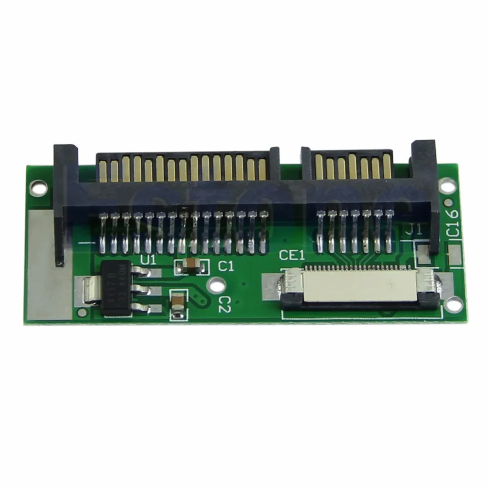1pc 24 Pin ZIF to SATA Adapter Connector Card L059 New hotin Add On