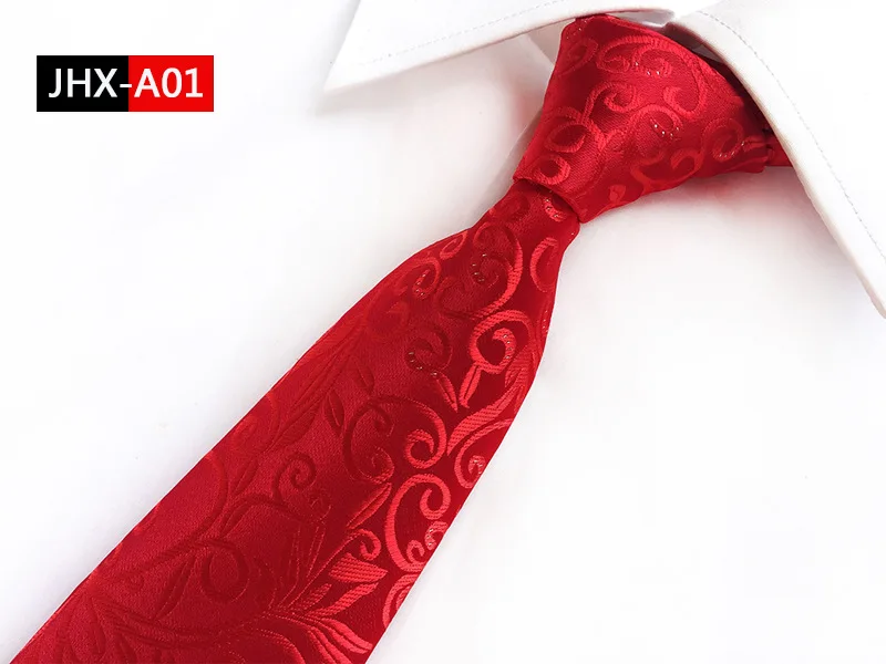 2019 уникальный дизайн качество взрывы платье в деловом стиле Свадебные Модный мужской галстук 8 см жениха Best для мужчин свадебные