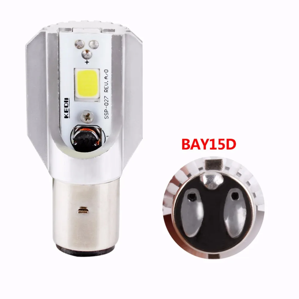 H6 светодиодные лампы для мотоциклетных фар COB Led 1000lm BA20D аксессуары скутеров