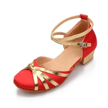 ; европейские размеры 24-38; женские мягкие туфли для танцев; сандалии на плоской подошве 3,5 см; Латиноамериканский танец вальс; танец
