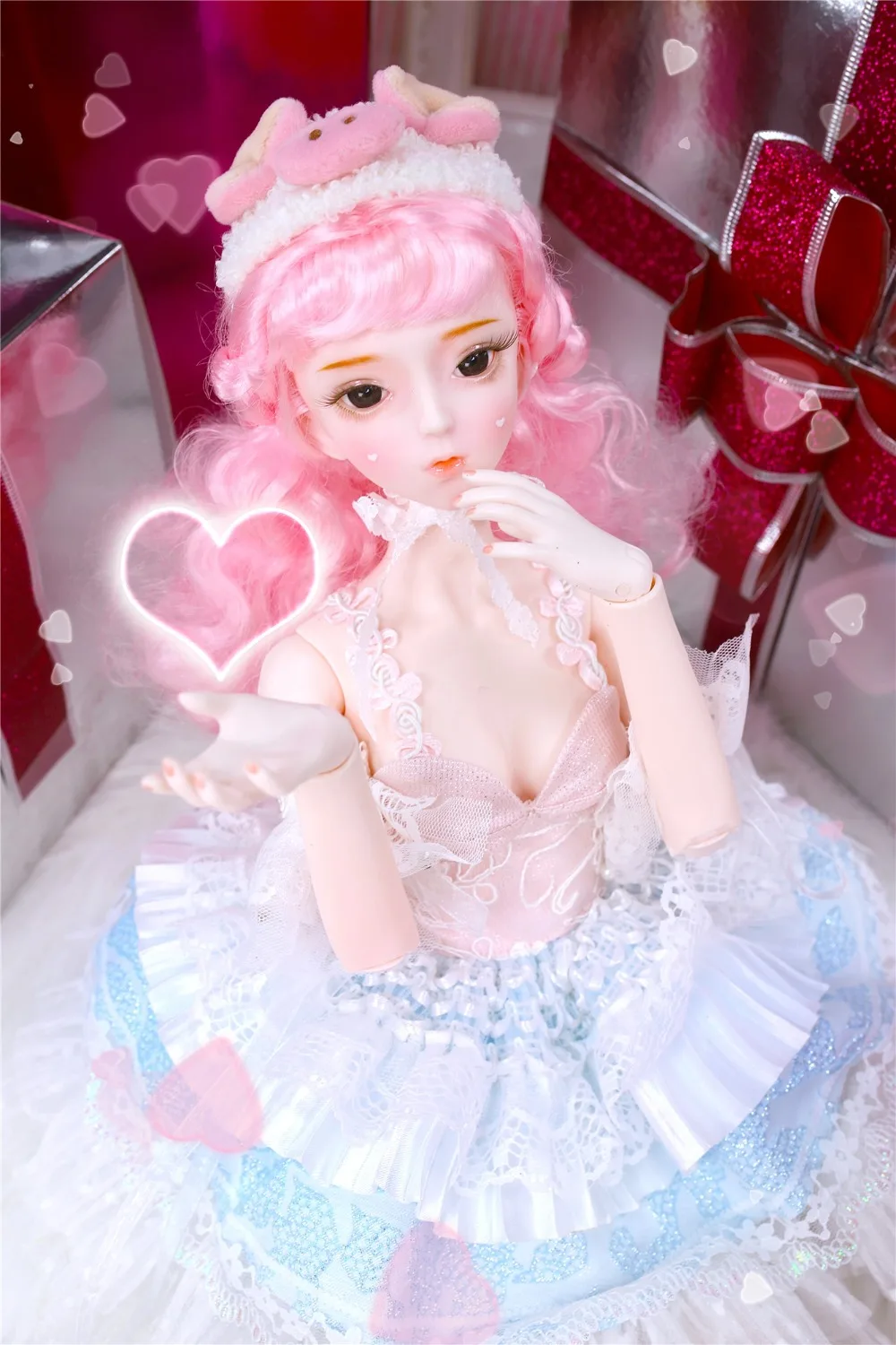 Dream Fairy 1/3 bjd кукла 62 см свинка девочка кукла с наряд обувь, AI YoSD MSD SD комплект игрушка подарок для ребенка DC лати