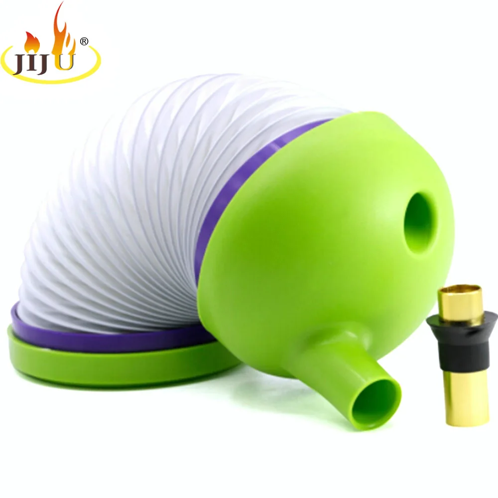 

JIJU New Creative Latest Stretch Hookahs Plastic Adjustable Interesting Smoking Hookah Accessories Portable Novelty JL-144F