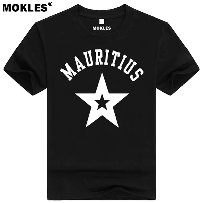MAURITIUS t shirt diy free font b custom b font font b made b font name