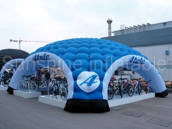 

8MDia new popular multifunctional large igloo tent inflatable dome tent for outdoor car show advertising