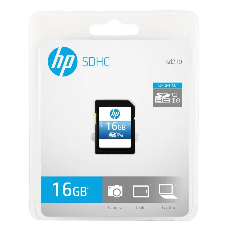 Новое поступление 2019 hp SD карта SDHC 16 GB U1 Class 10 карт памяти 90 МБ/с. SD Kaart Carte Memoire флеш-накопитель оригинальный Камера SD карты