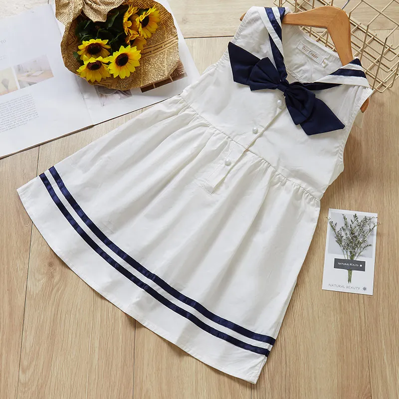Платье для девочек коллекция года; летнее Брендовое платье принцессы Детское платье с кружевными рукавами-крылышками для маленьких девочек 2-6 лет; Vestidos - Цвет: ax796 white
