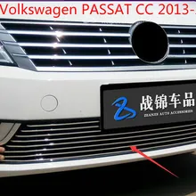 Чехол с легендой для Volkswagen Passat CC 2013-, Высококачественная передняя решетка, обшивка гоночных грилей, аксессуары для отделки