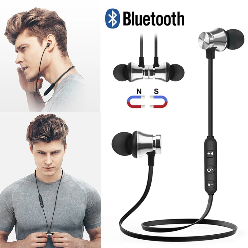 Магнитный аттракцион Bluetooth наушники Спортивная гарнитура Fone de ouvido для iPhone samsung Xiaomi Ecouteur Auriculares