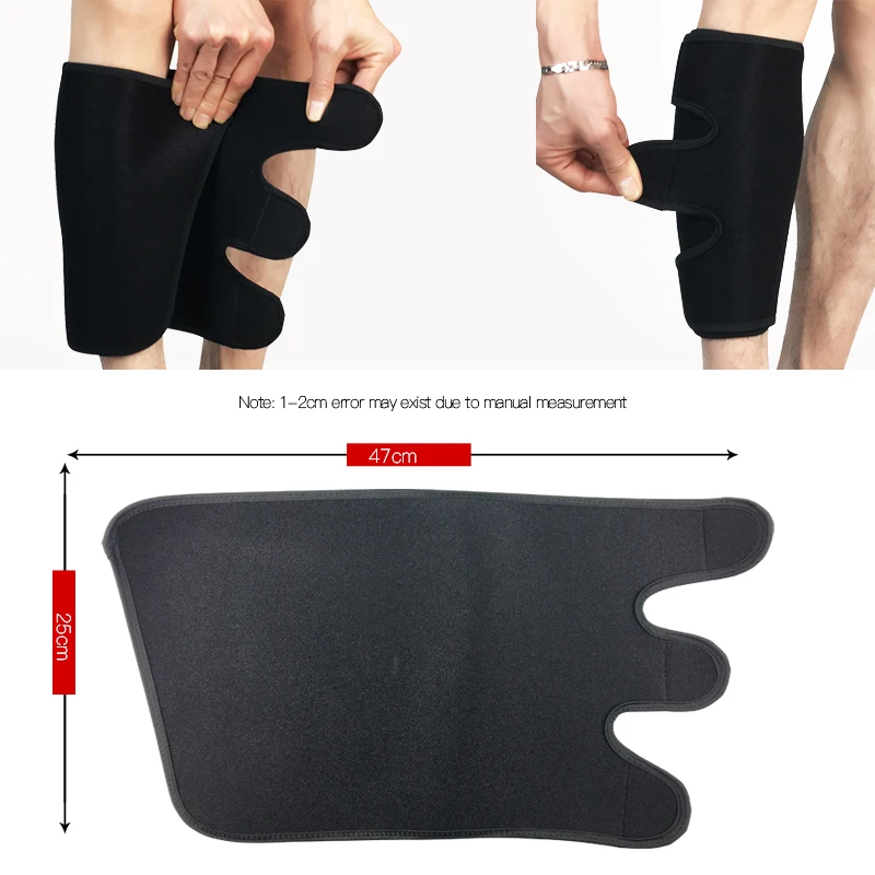 1 Pair Football Shin Guard Weightlifting Calf Brace Leg Sleeve Compression Cycling Running Basketball Leg Warmers Custom Logo