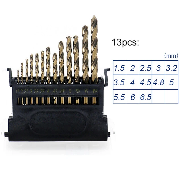 M42 cobalt 2024 drill bit set