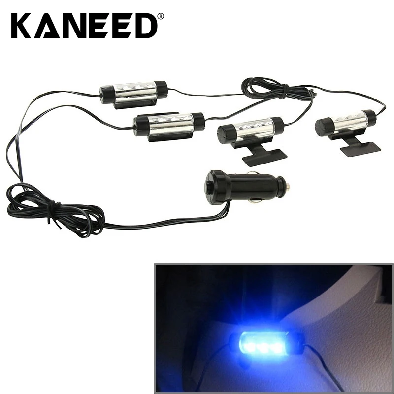 Auto parts 4 in1 Soles Ambient Light Car LED mood light interior