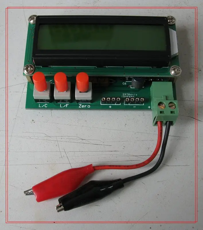

Free Shipping! High Precision inductance capacitance meter LC meter module
