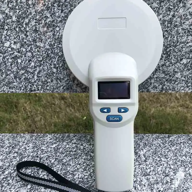 

Pet ID Scanner Handheld Free Microchip Transponder Low frequency Animal Chip Reader H99F